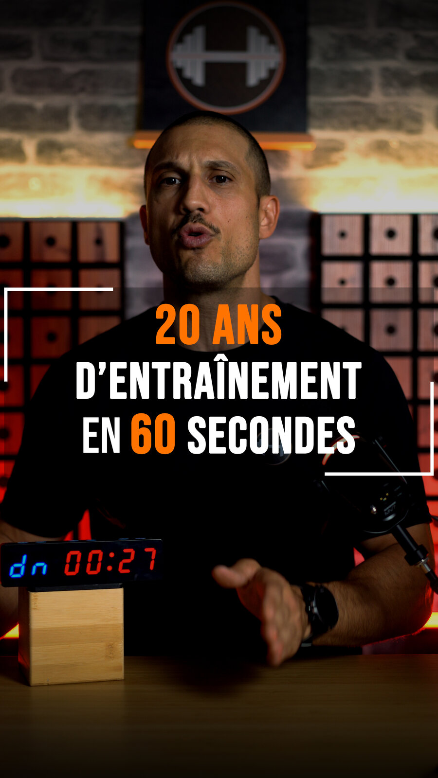 20 ans d'entraînement en 60 secondes