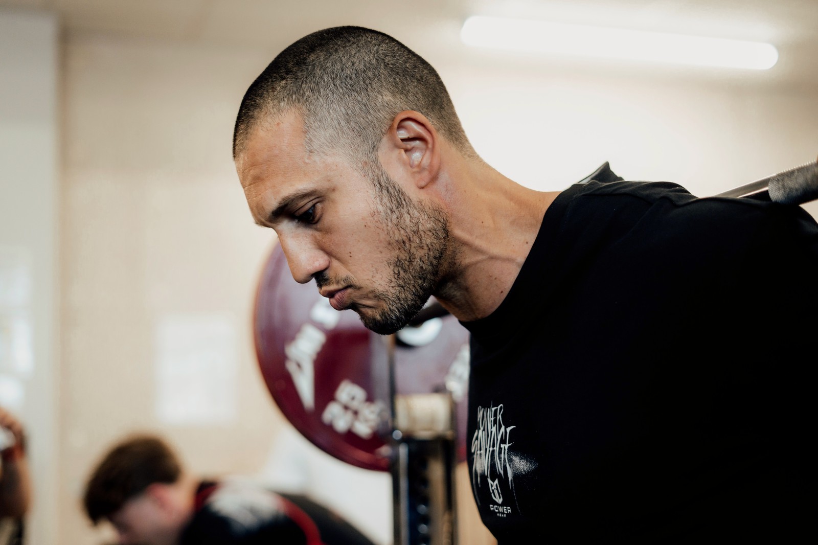 Concentration avant un lift au Challenge Romuald Buisson